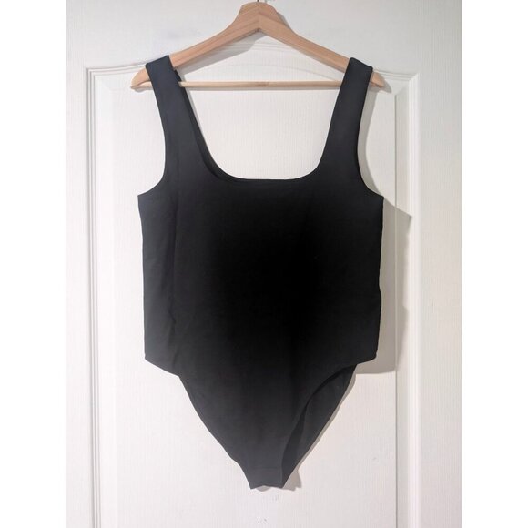 A New Day | Women's Seamless Tank Bodysuit In Black - Picture 6 of 12